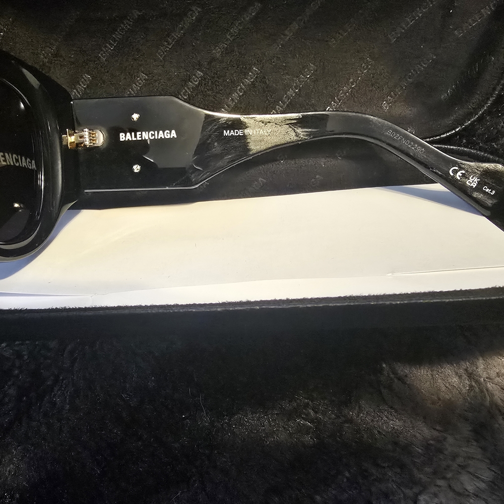 Balenciaga Black Sunglasses